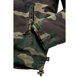 Brandit Ladies Windbreaker Front Zip Woodland -Branditer Shop 33113 10 Brandit Ladies Windbreaker Front Zip Woodland 04