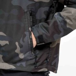 Brandit Ladies Windbreaker Front Zip Dark Camo -Branditer Shop 33113 4BranditLadiesWindbreakerFrontZipDarkCamo 007
