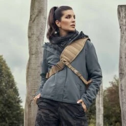 Brandit Ladies Windbreaker Front Zip Anthracite -Branditer Shop 33113 5 BranditLadiesWindbreakerFrontZipAnthracite 006