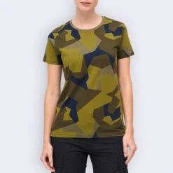 Brandit Ladies T-Shirt Swedish M90 Camo