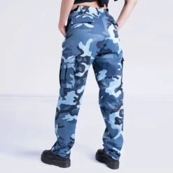 Mil-Tec Ladies Ranger Trousers Skyblue -Branditer Shop BLUE CARGO WOMEN 12 07 03 1