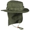 Teesar British Boonie Hat With Neck Flap Ripstop Olive -Branditer Shop Teesar British Boonie Hat Neck Flap Olive 1 1200x1200