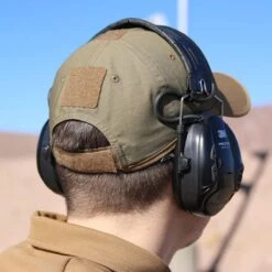 Helikon Logo Cap Polycotton Ripstop Black / Olive Green -Branditer Shop helikon logo cap black olive green 005