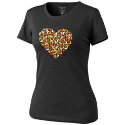 Helikon Women's T-Shirt Chameleon Heart Black